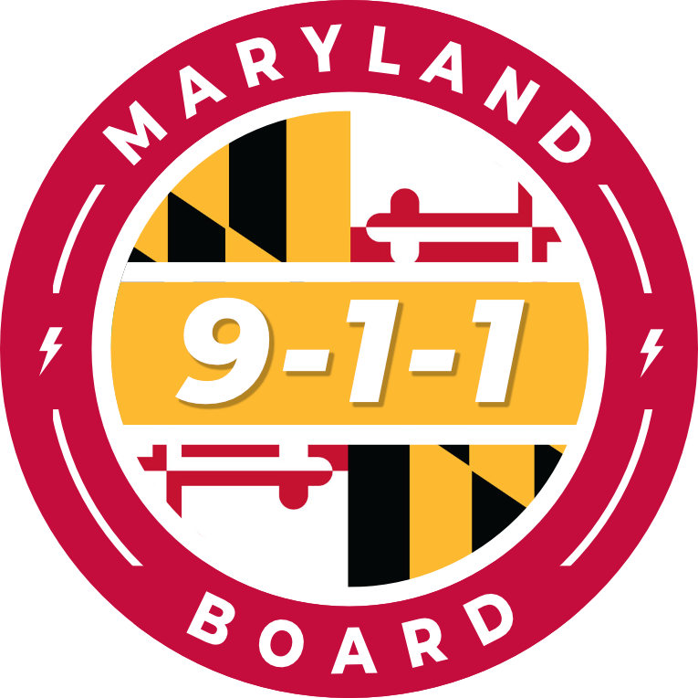 The logo of the Maryland 9-1-1 Board